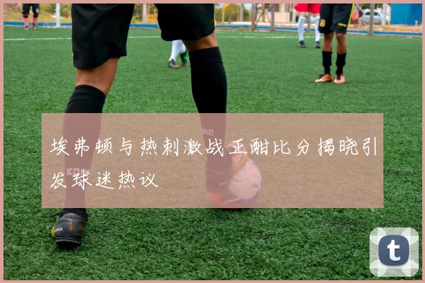 埃弗顿与热刺激战正酣比分揭晓引发球迷热议